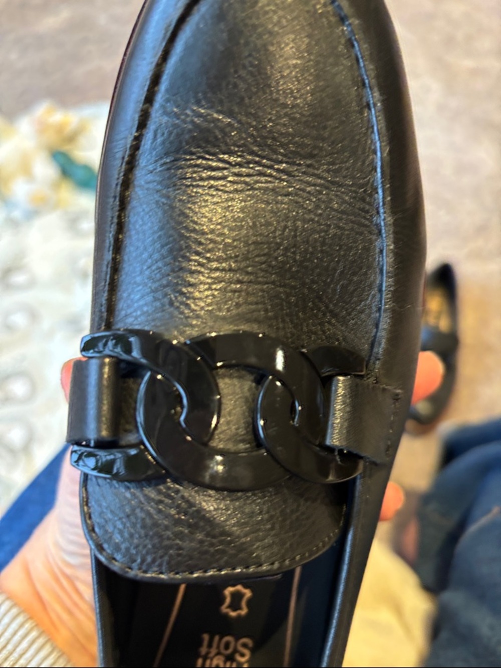 Ara Kyle 2.0 Leather Loafer - Black - Picture 6 of 7